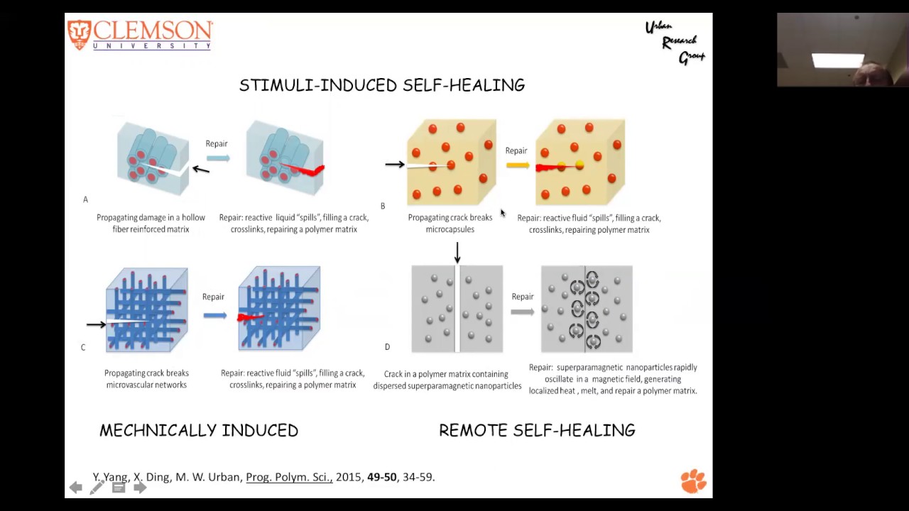 Stimuli-Responsiveness and Self Healing Polymers