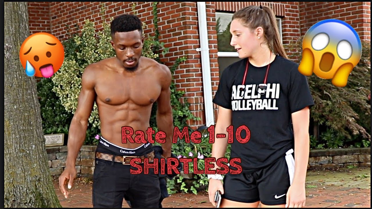 RATE ME 1-10 Public Interview| SHIRTLESS 👀