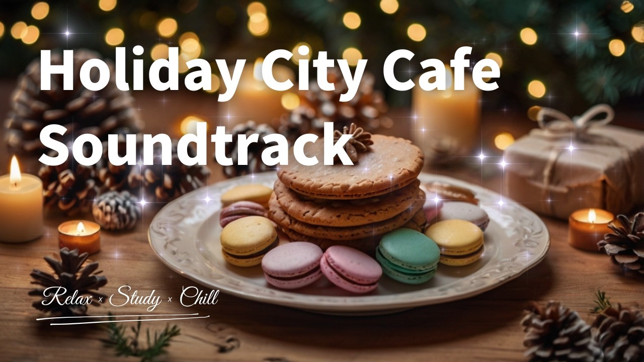 Holiday City Cafe Soundtrack / ホリデーシーズンの街角カフェで流れる洗練サウンド 作業用・勉強・休憩用フリーBGM – Free BGM for Study & Work
