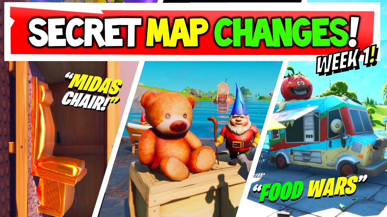 Fortnite Season 3 | SECRET Map Changes & Hidden Easter Eggs! (Week 1)