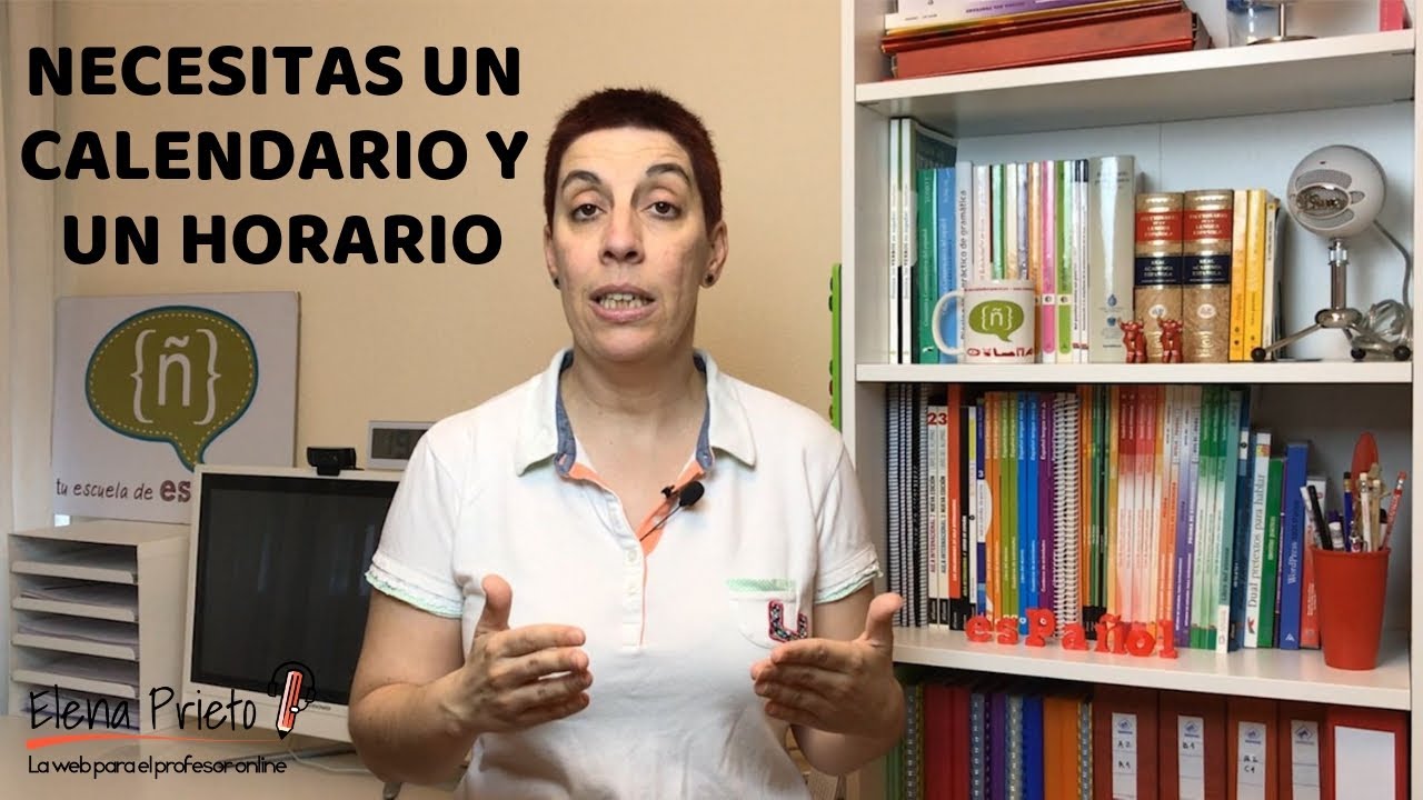Ser profesor online: La necesidad de tener un calendario y un horario de trabajo
