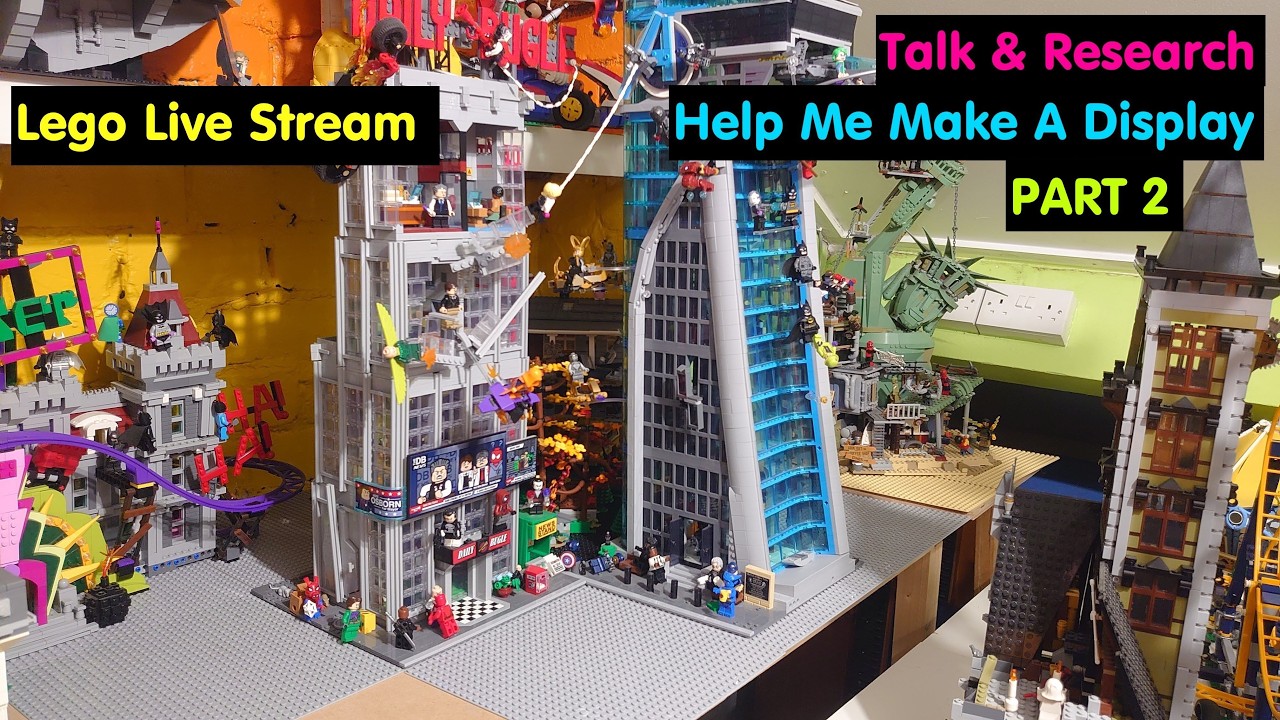 Help Me Make A Lego Display | Talk & Research | Lego Live Stream