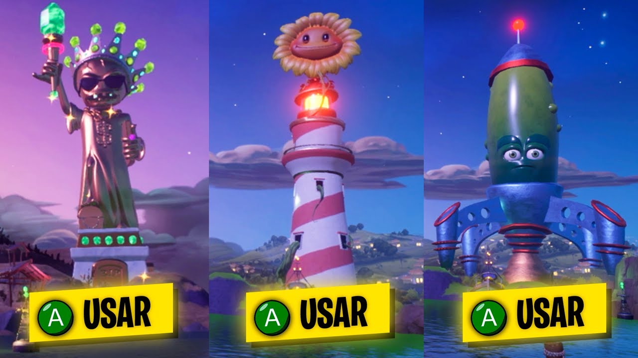 Personalizando el patio PLANTA y ZOMBIE en PvZ GW2 🥰😍