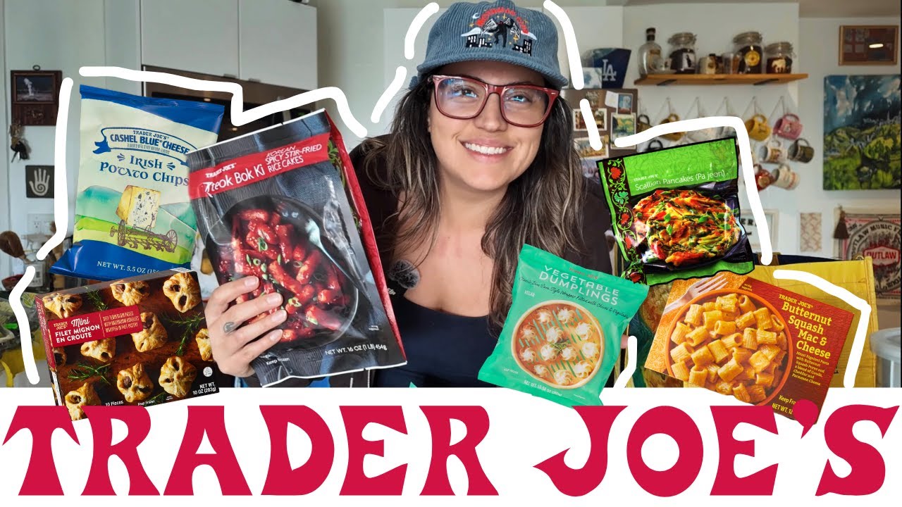 Trying new things at TRADER JOE'S (irish potato chips, filet mignon en croute, pa jeon + more)