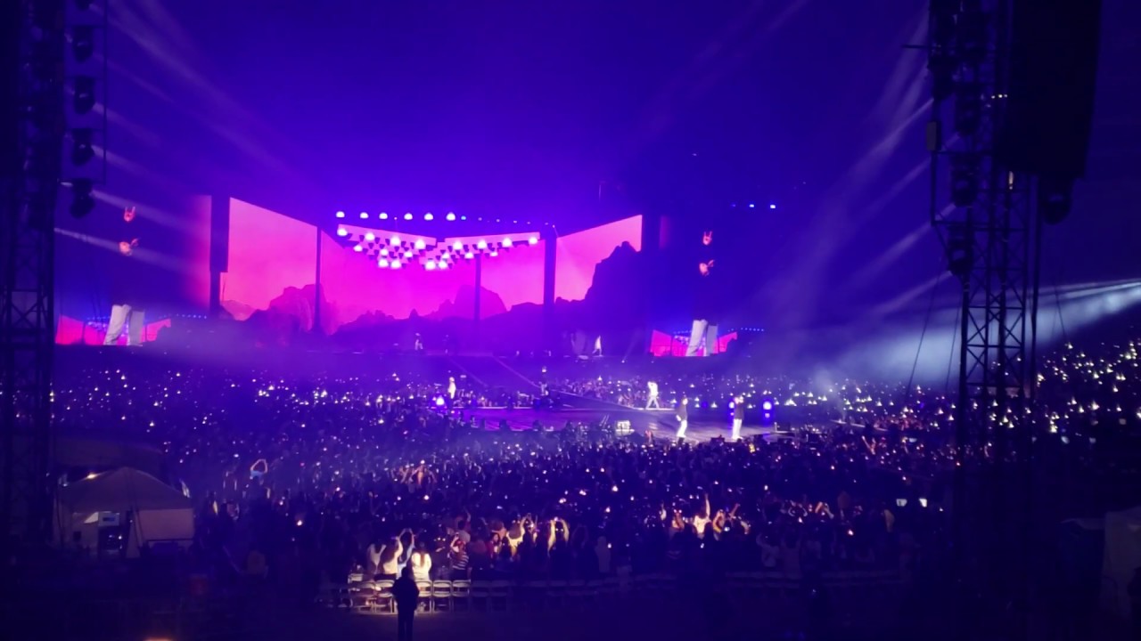 BTS Speak Yourself Tour Day 1 at Rosebowl (TALK PT.2, MAKE IT RIGHT, AND ENDING TALK)