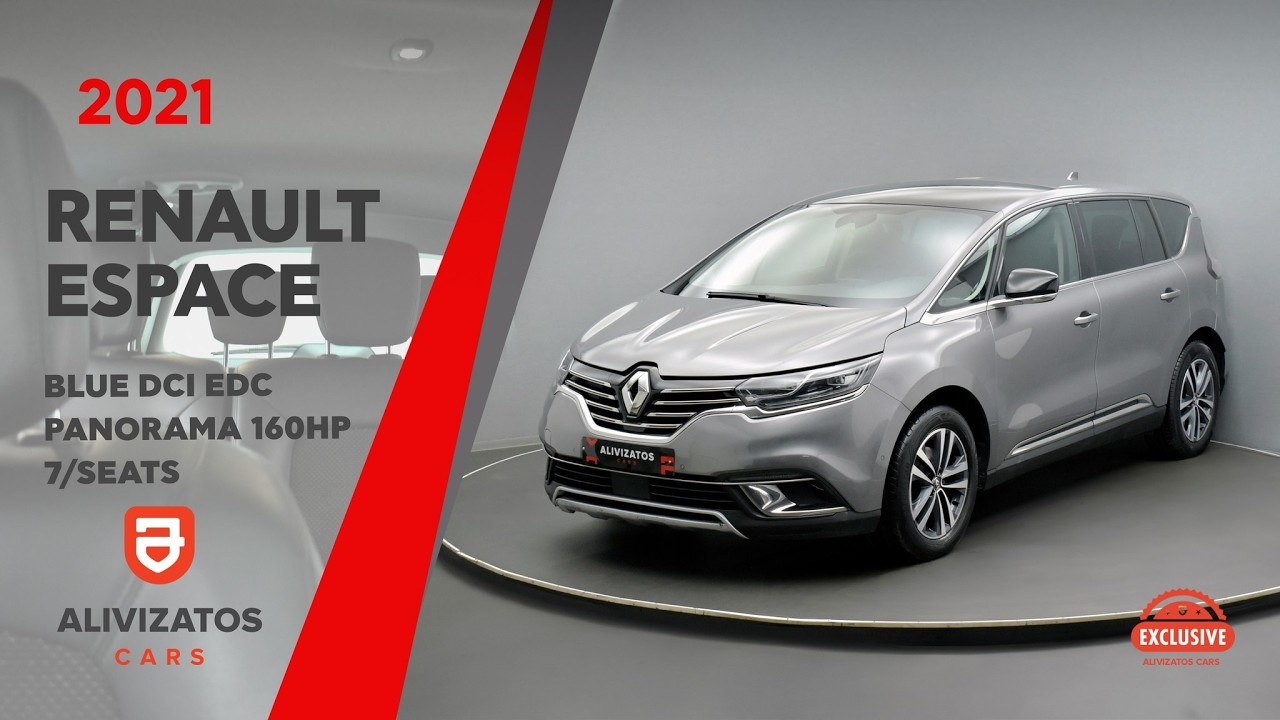 Renault Espace 2021 Blue dCi EDC Panorama 160hp 7/Seats Alivizatos cars