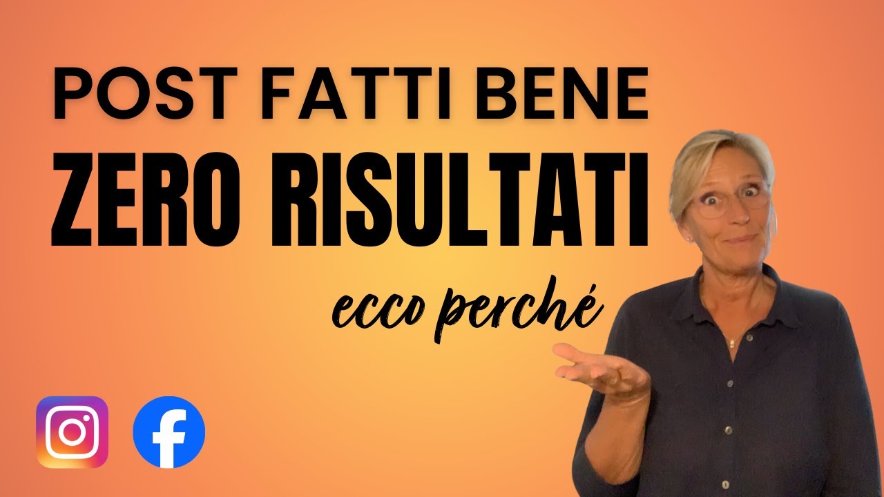 Perché i tuoi post non portano risultati (anche se sono fatti bene)