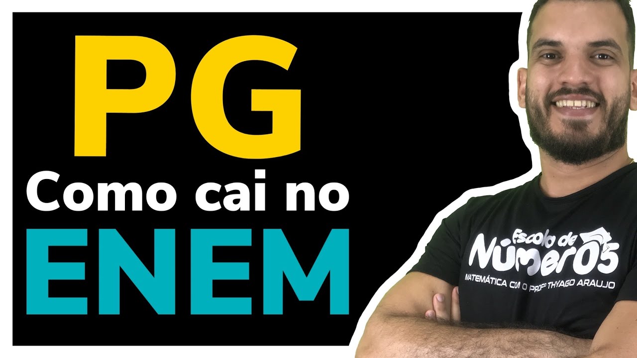 Progressão Geométrica no ENEM | Exercícios resolvidos de PG