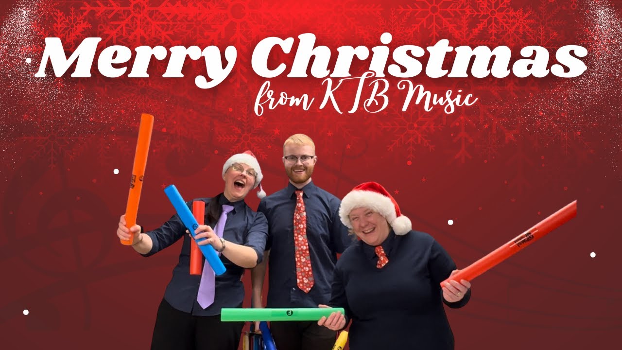 Merry Christmas from KTB Music | Joy to the World on Boomwhackers (Outtakes at the End)