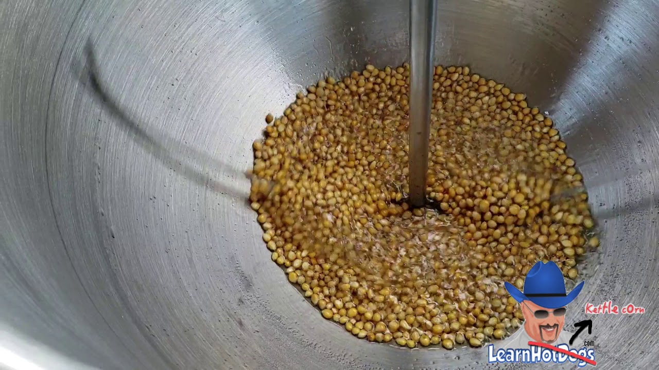 Kettle Corn Machine First Time EVER