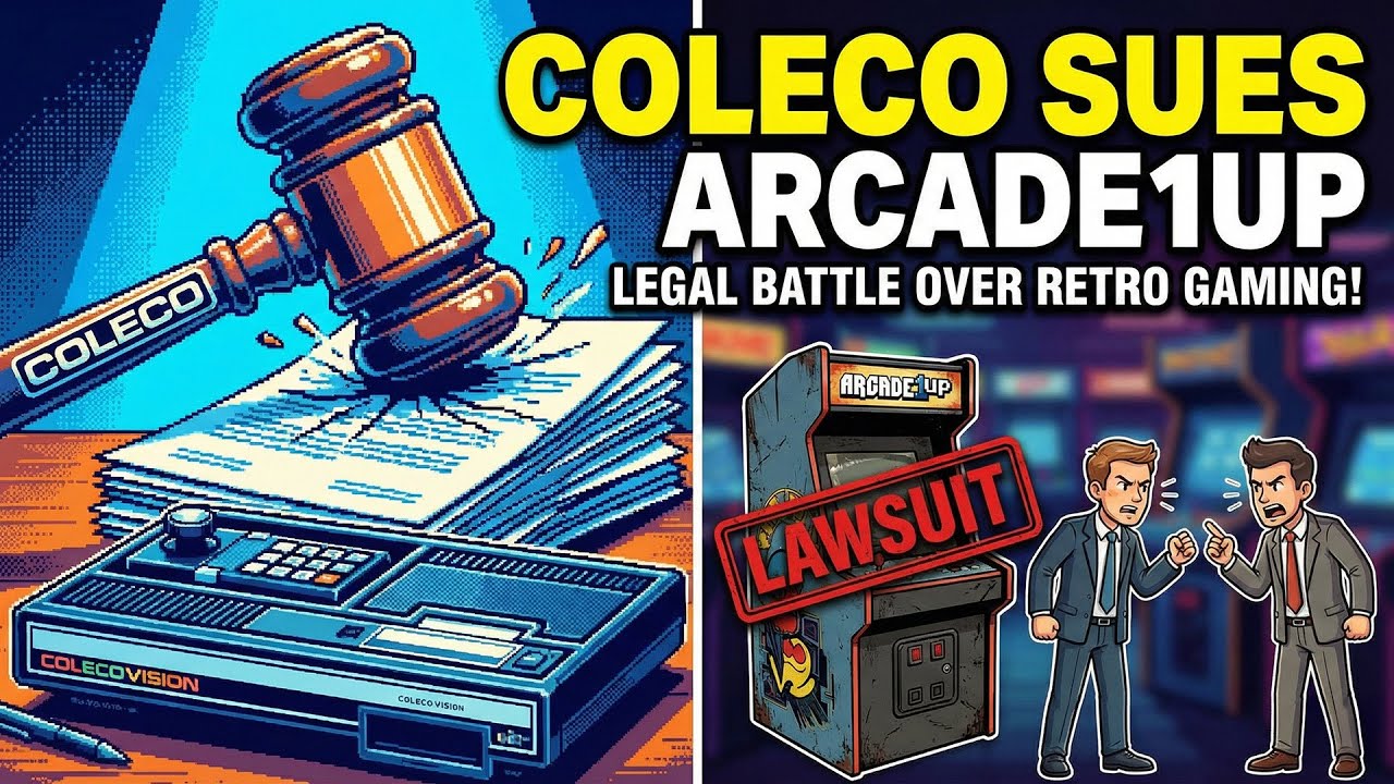 Компания Arcade1Up получила иск от Coleco.