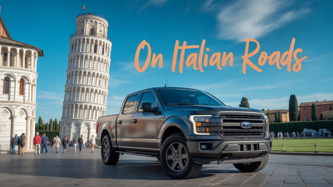 You Won't Believe How the Ford F150 Handles on ITALIAN Roads
