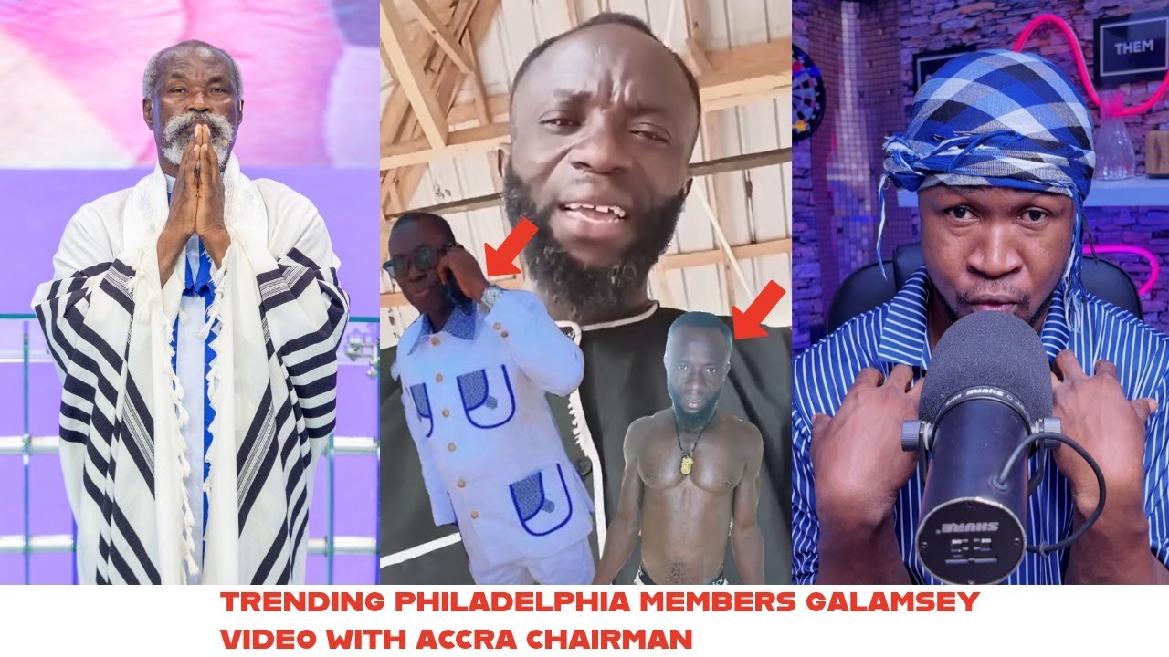 WOW-Trending Philadelphia member Galamsey Video with Accra Vice Chairman-Details 