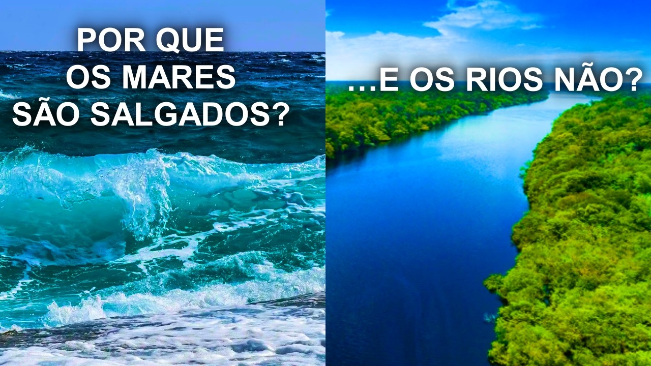 Por Que a &Aacute;gua Do Mar &eacute; Salgada e a &Aacute;gua Do Rio &eacute; Doce?
