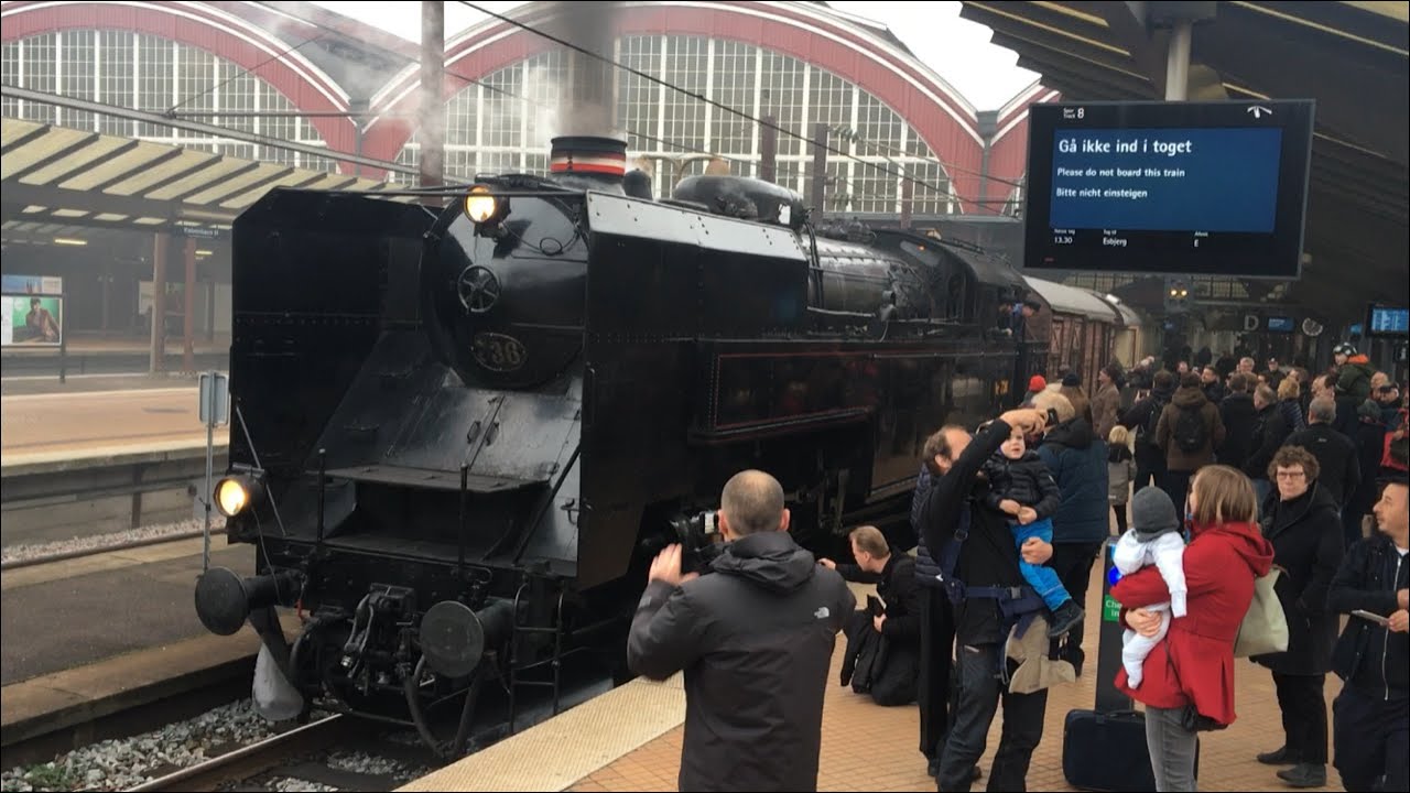 Efterårstur med S 736 på Kystbanen, 10. november 2018