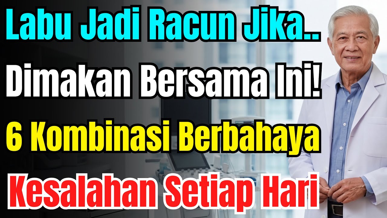 Jangan Makan Labu Kuning & Ini, Racunnya Dahsyat! Dokter: 6 Kombinasi 