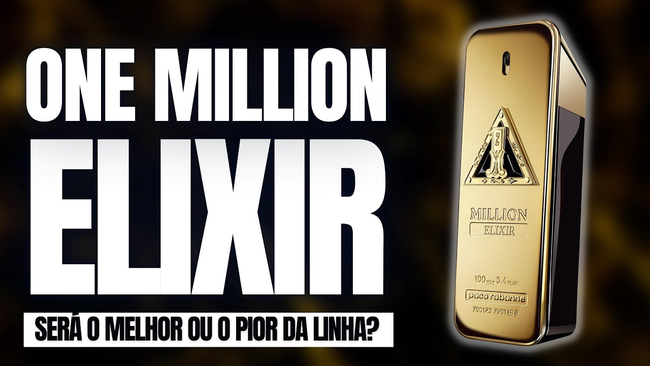 Perfume Importado Masculino Paco Rabanne One Million Elixir - É Bom? Tem Boa Fixação? Vale a Pena?