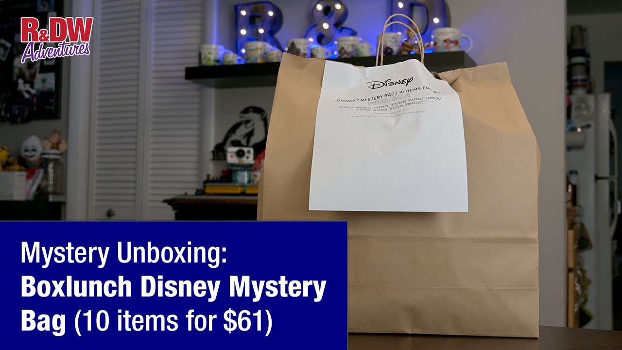 Mystery Unboxing: Boxlunch Disney Mystery Bag (10 items for $61)