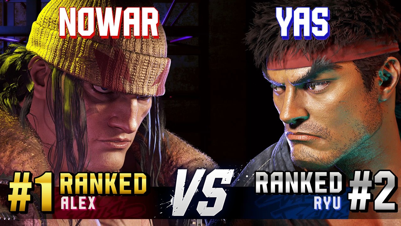 SF6 ▰ NOWAR (#1 Ranked Alex) vs YAS (#2 Ranked Ryu) ▰ High Level Gameplay