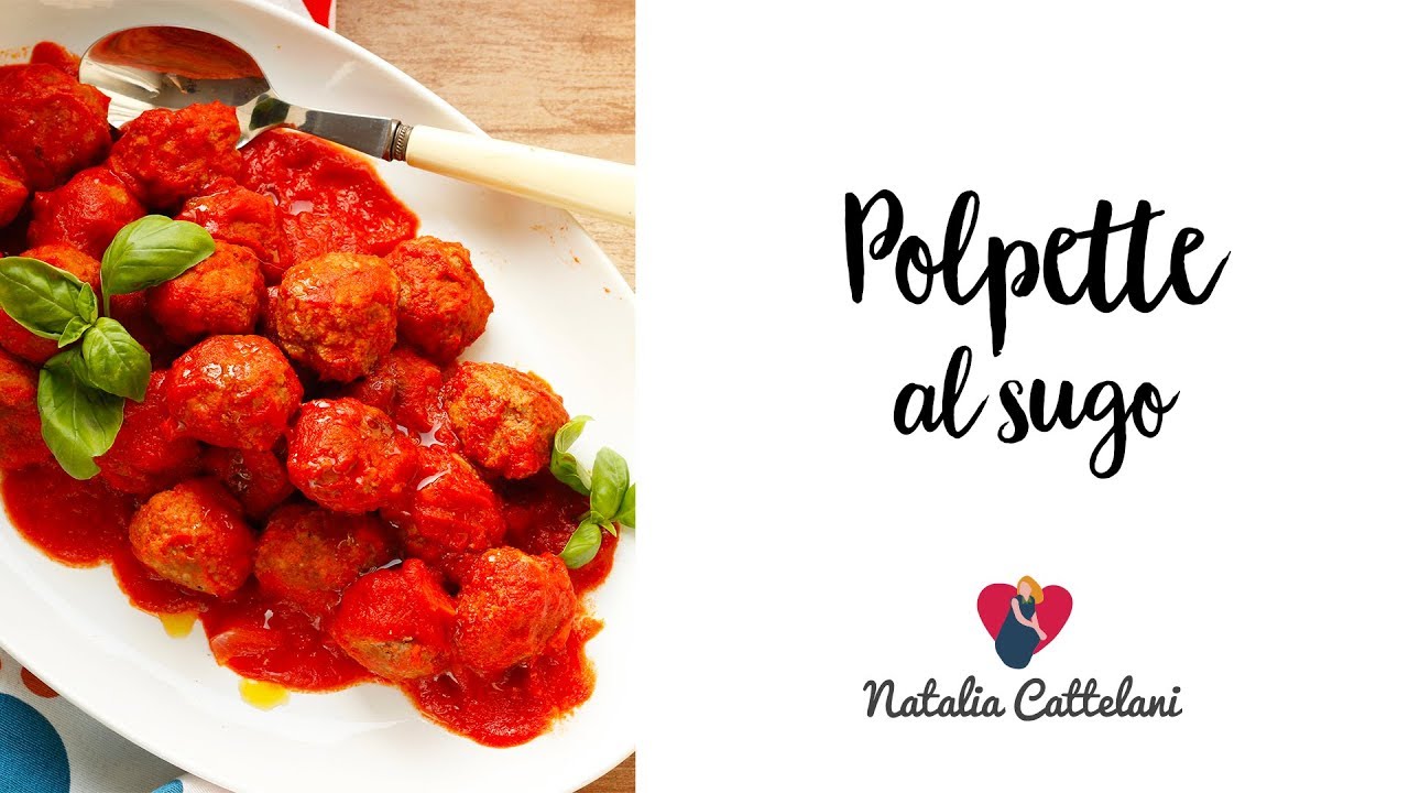 POLPETTE AL SUGO | Ricetta classica facile e gustosa | Natalia Cattelani