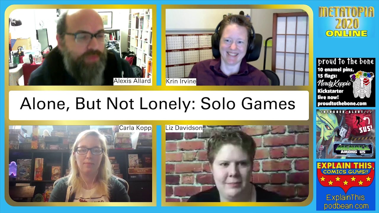 Alone, But Not Lonely Solo Games - METATOPIA ONLINE 2020