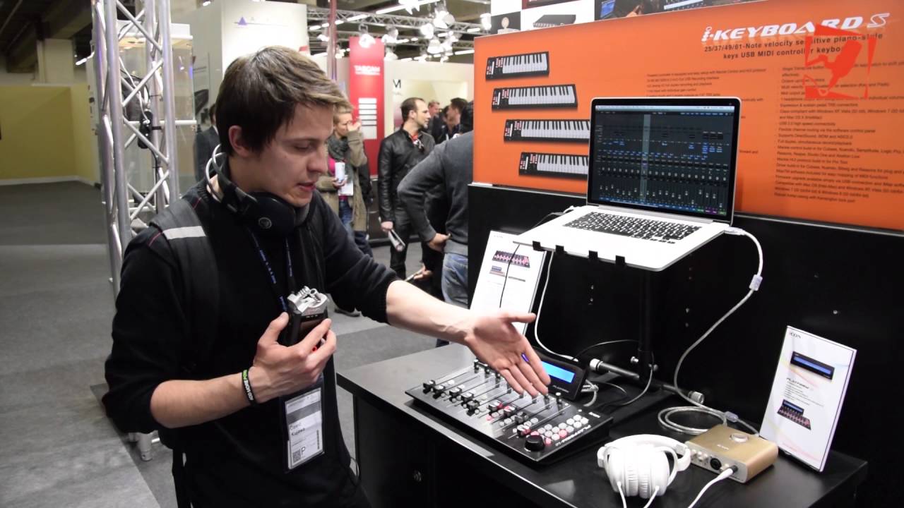 [MUSIKMESSE 2016] Icon Platform-M - Kontroler do obsługi DAW ze zmotoryzowanymi faderami