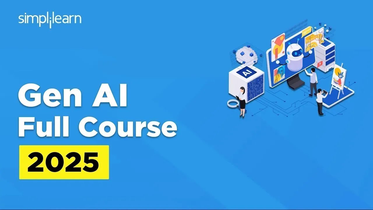Generative AI Full Course 2026 | Gen AI Tutorial for Beginners | Gen AI Explained | Simplilearn