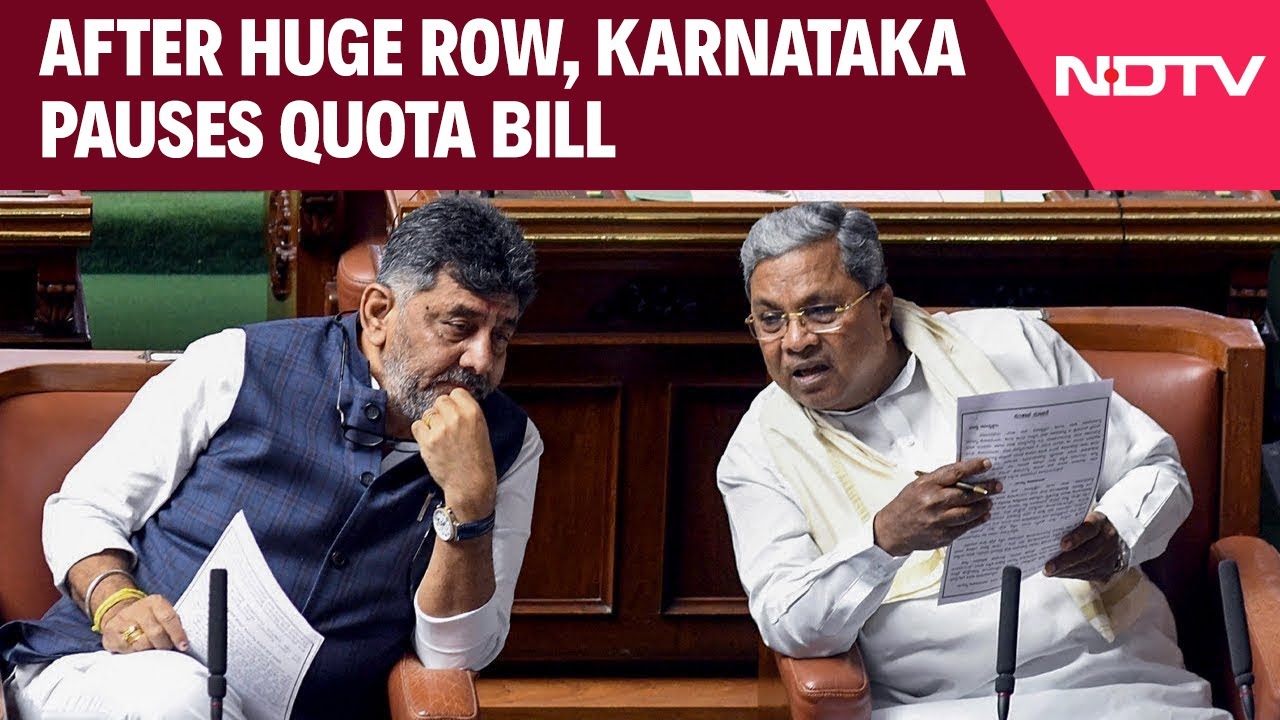 Amid Huge Row, Karnataka Pauses Bill For Reservation In Private Sector Firms & Other News
