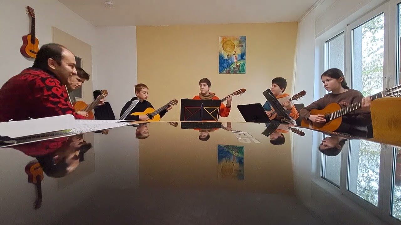 Probe. Mamma Mia. ABBA. Ensemble 