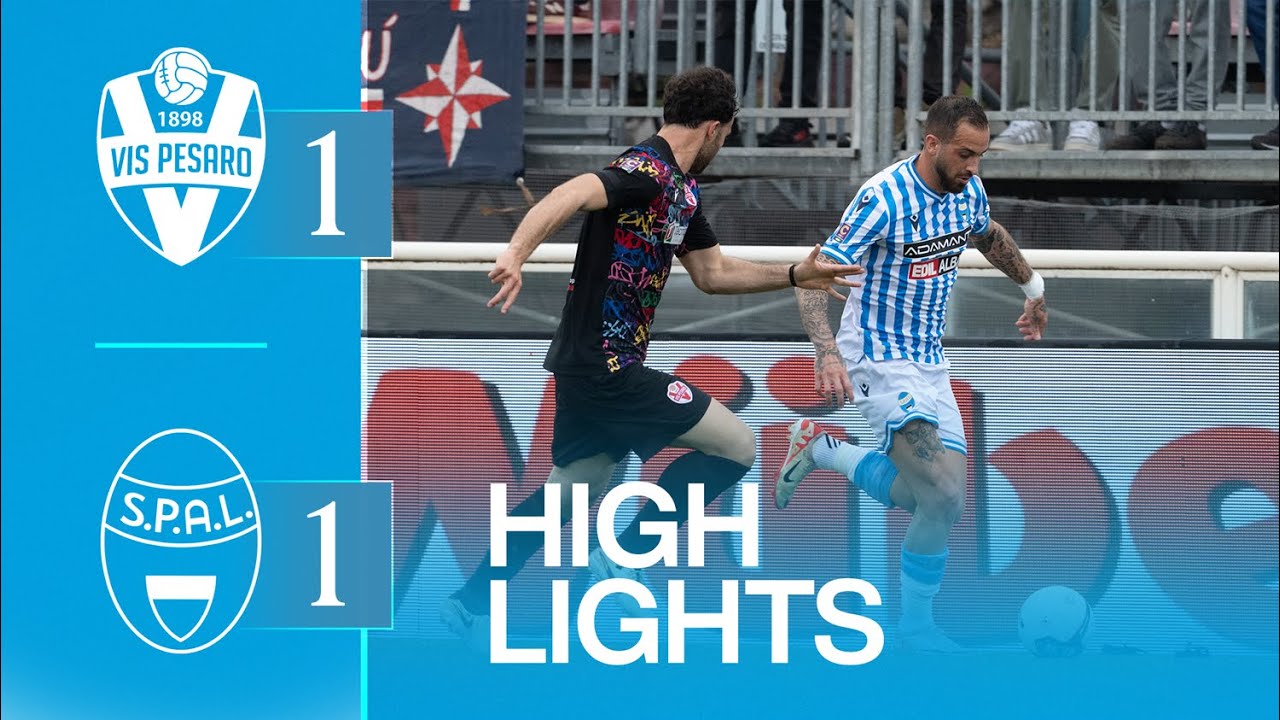 La sintesi di Vis Pesaro - SPAL
