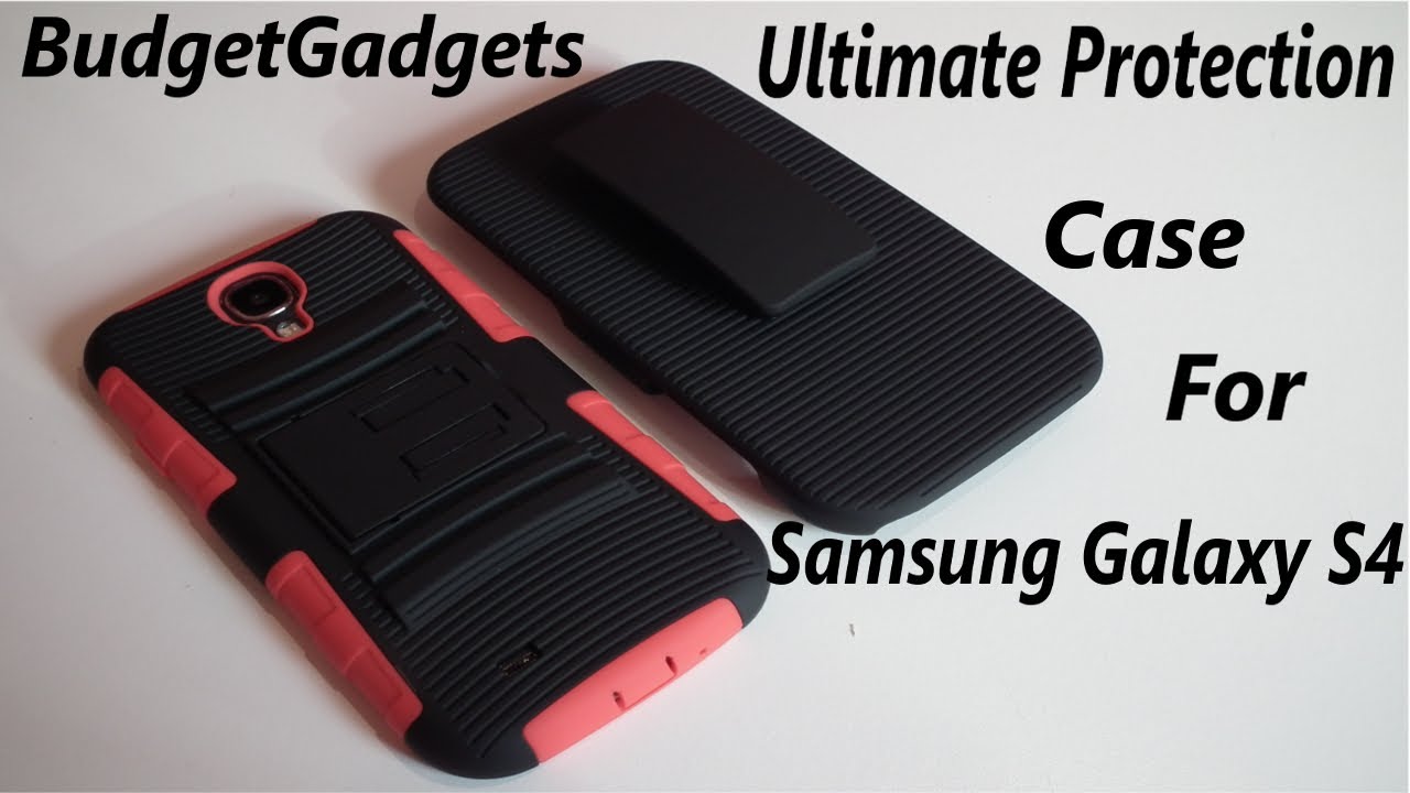 Review - BudgetGadgets Ultimate Protection Case + Belt Clip for Samsung Galaxy S4