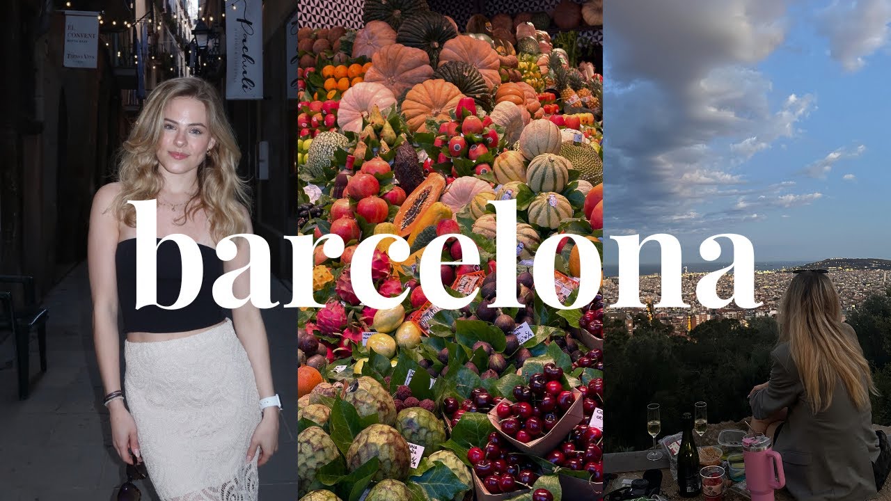 barcelona girls trip | european summer