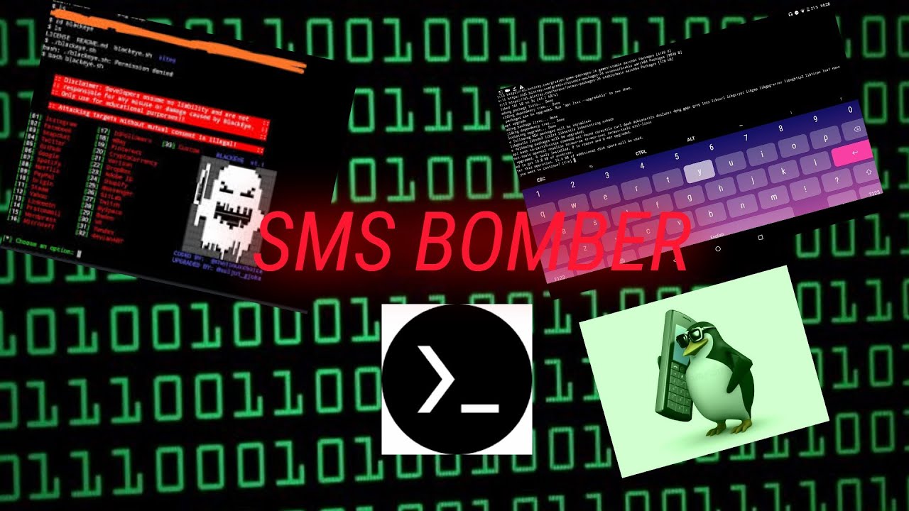 СМС БОМБЕР С ВАШЕГО СМАРТФОНА | TERMUX | НАЙКЗ