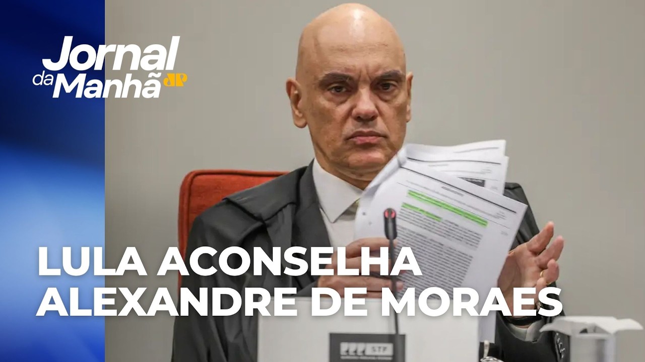 Lula aconselha Alexandre de Moraes a se afastar do
