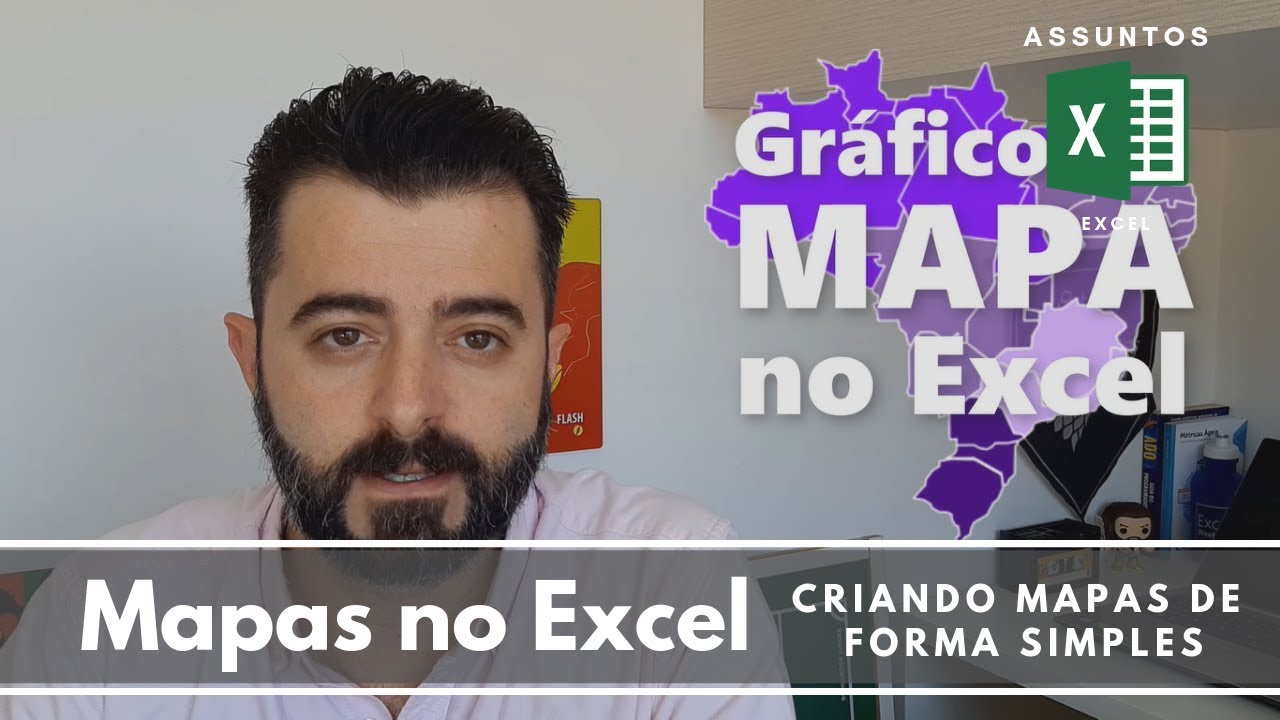 Gr&aacute;fico de Mapa no Excel