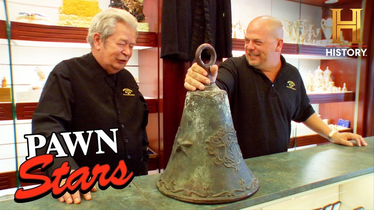 $7,000 SHIPWRECKED Dutch East India Company Bell (Season 2) | Pawn Stars