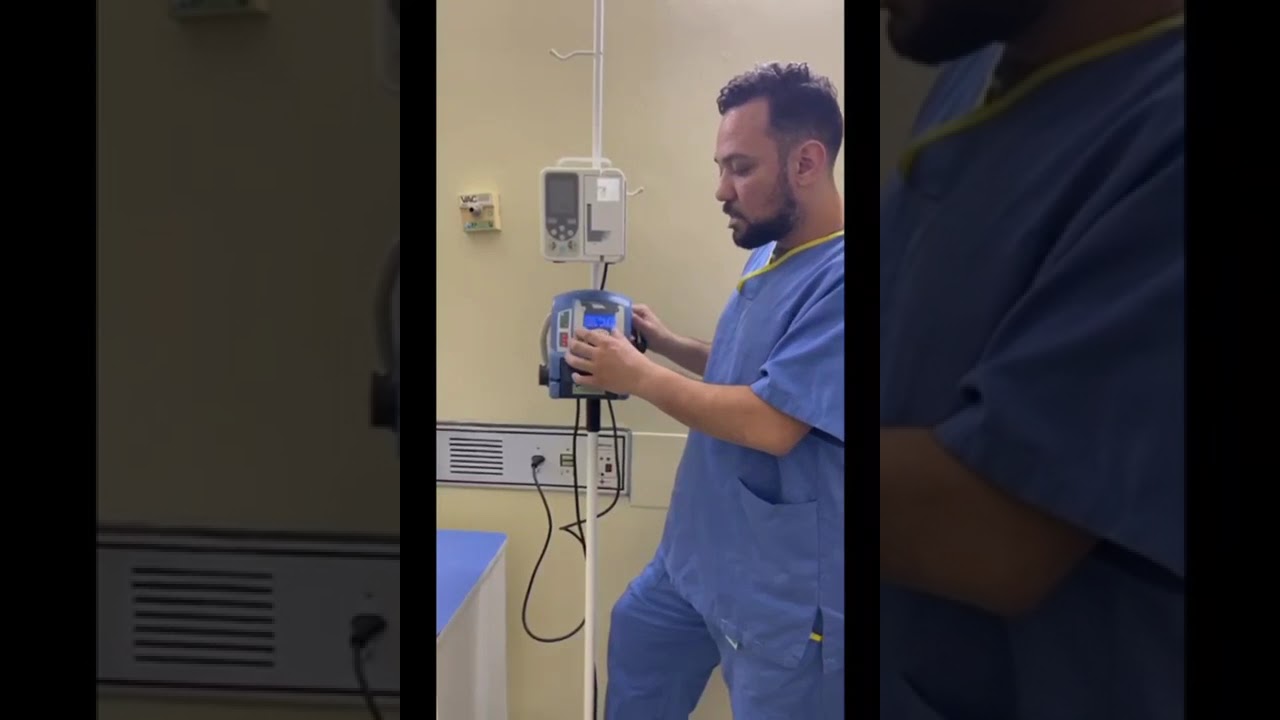 TREINAMENTO MANUSEIO DE BOMBA DE INFUSAO