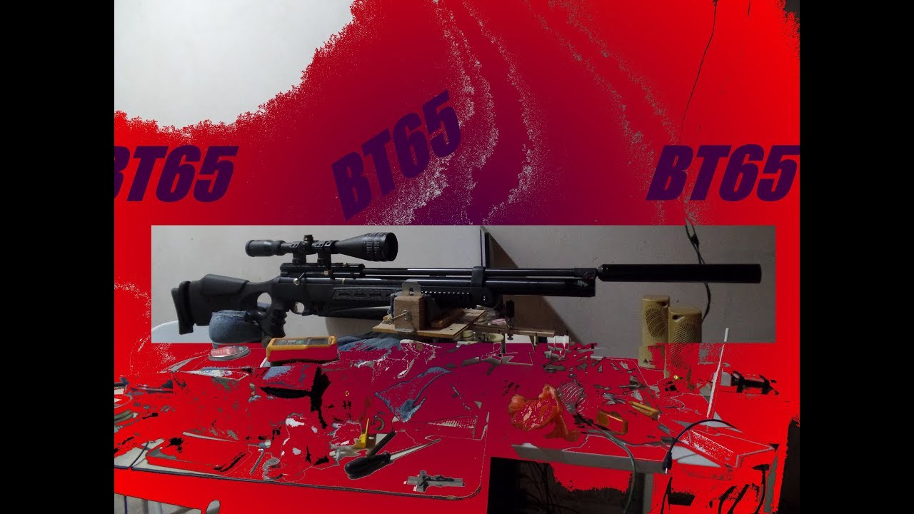 Hatsan BT65 80 Joules & JSB Точное Jumbo Beast 33.956 gr