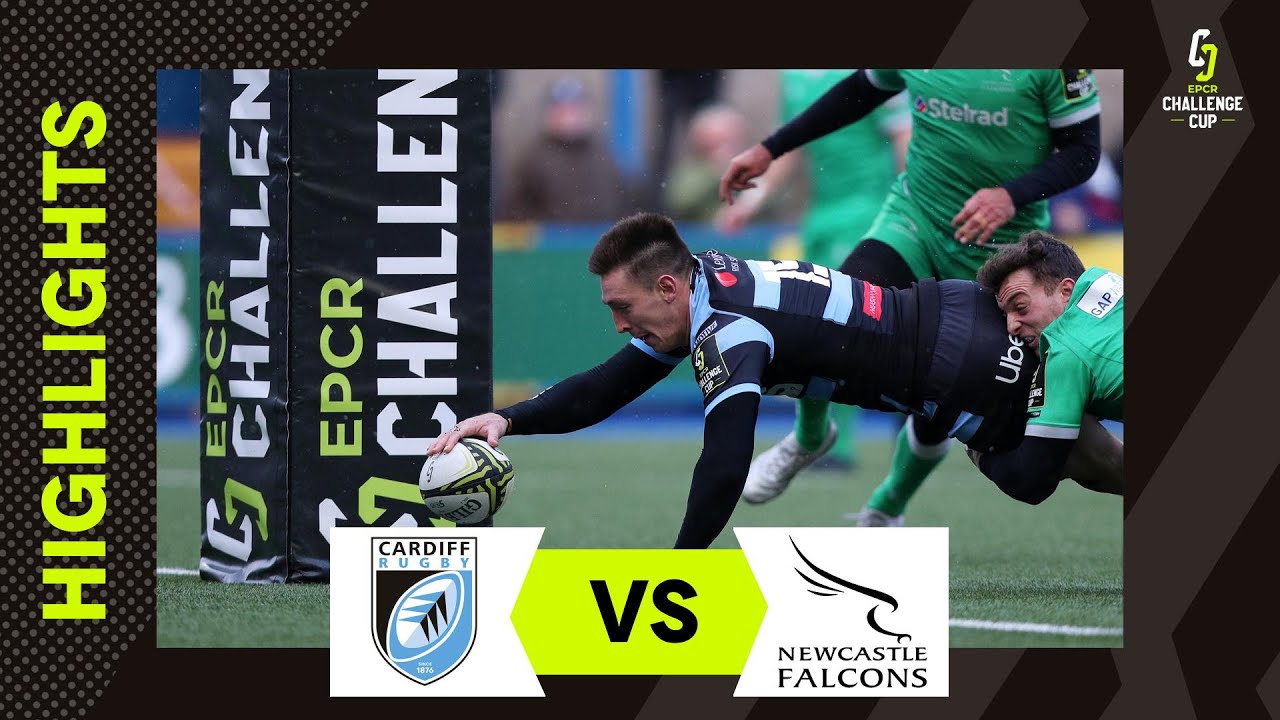 Highlights - Cardiff Rugby v Newcastle Falcons Round 3 | EPCR Challenge Cup 2022/23