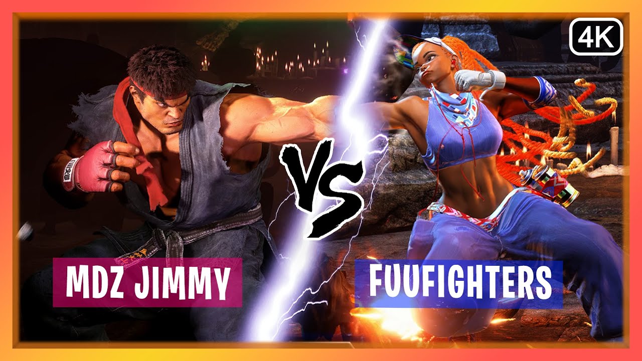 Ryu (MDZ Jimmy) Vs Kimberly (FuuFighters)  - Street Fighter 6 🔥sf6🔥