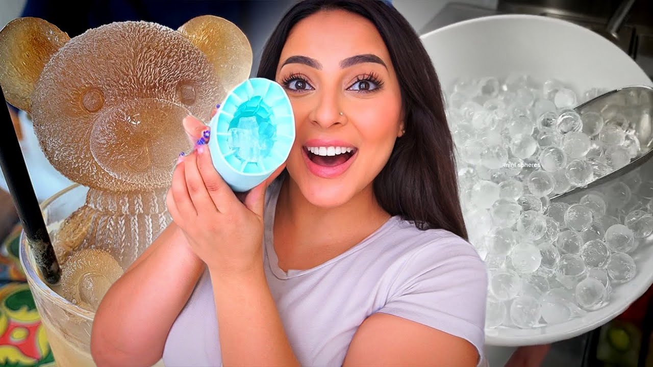 جربت أغرب أدوات صينية لصنع الثلج في العالم 🧊 