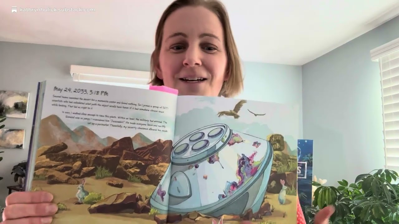 Happy World Read Aloud Day! Take a space quiz and listen to me read from THE UFO FILES