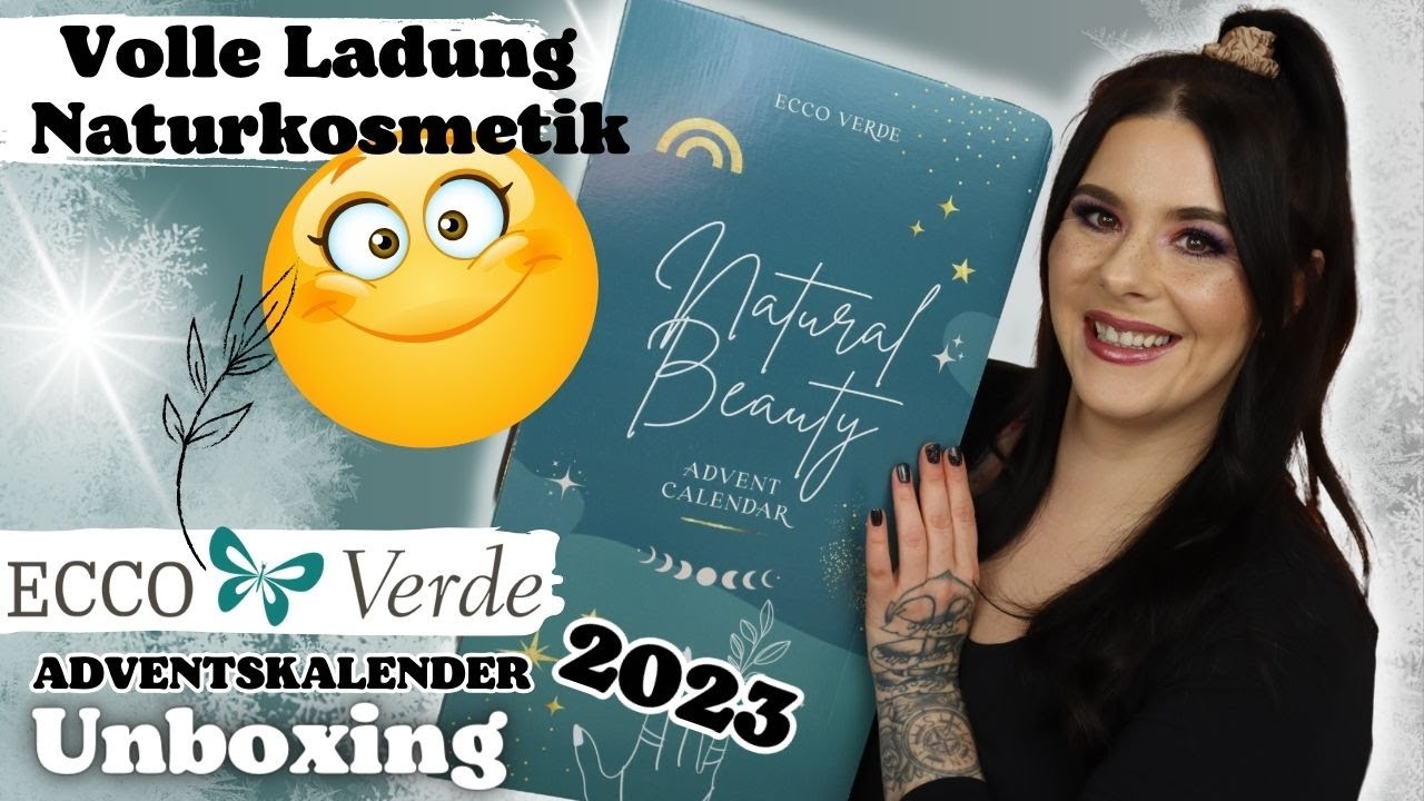 Volle Ladung Naturkosmetik 🍃 ECCO-VERDE MIXED Adventskalender 2023 UNBOXING