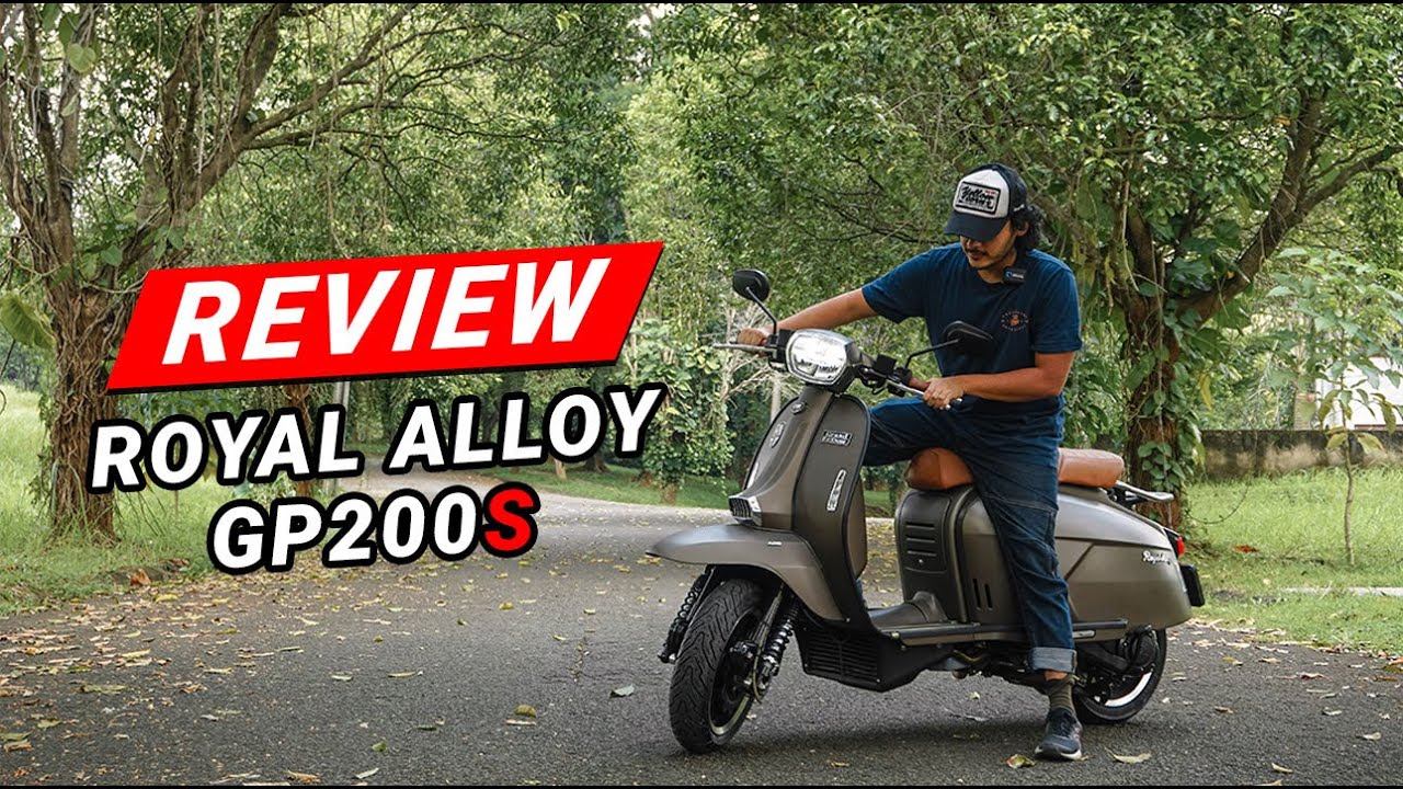Motor Klasik Terunik di Indonesia! | Royal Alloy GP200S