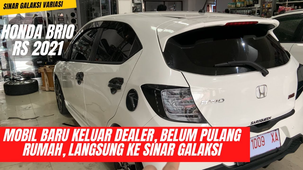 BRIO RS 2021 !! BARU KELUAR DEALER LANGSUNG MELUNCUR KE SINAR GALAKSI VARIASI BALIKPAPAN