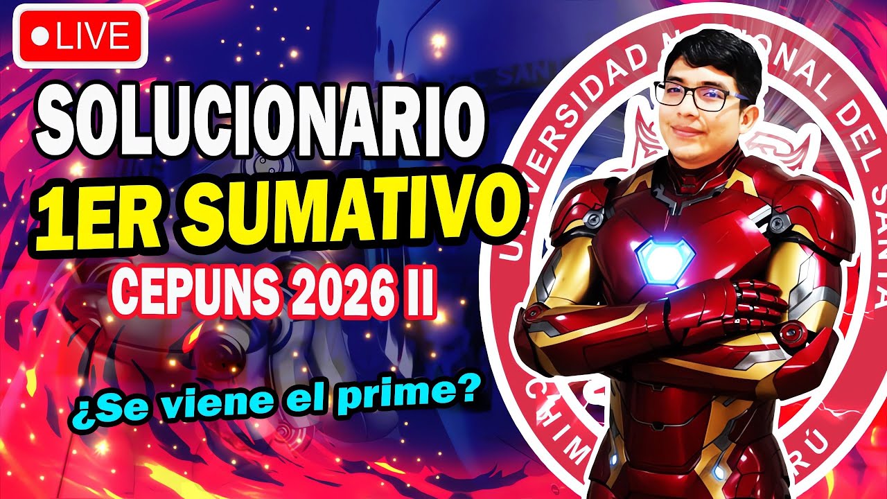 🚨  1ER SUMATIVO 2026 II  😱 ESPERANDO RESULTADOS Y RESOLVIENDO 🔥