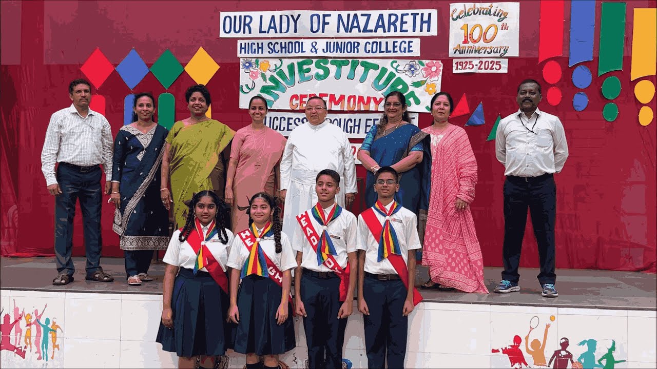 Investiture Ceremony 2025-26 (Our Lady of Nazareth High School and Junior College)