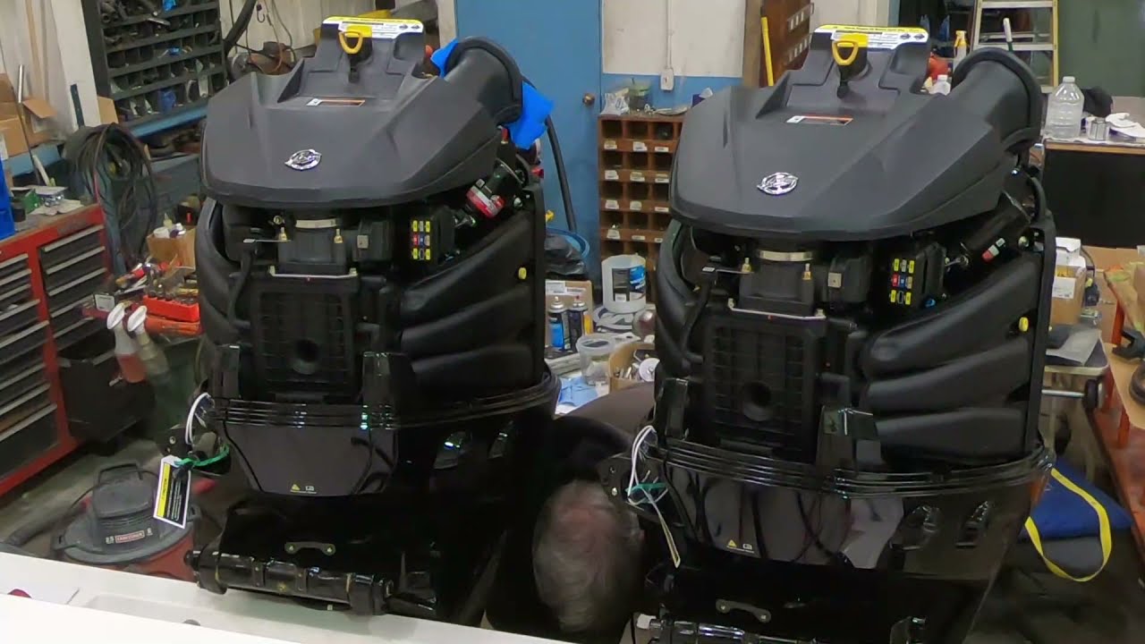CONTENDER 25T Mercury 200's Are Hung! Repower Series Ep. 3