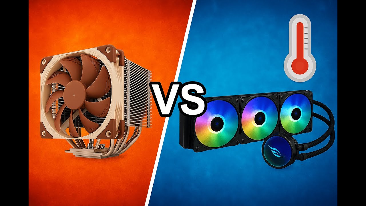 Chłodzenie powietrzne vs wodne – Noctua NH-L12S vs ASUS LC II 360 TUF Gaming