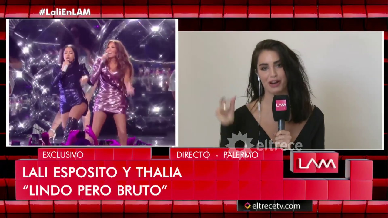 Lali habló de su relación con Thalía